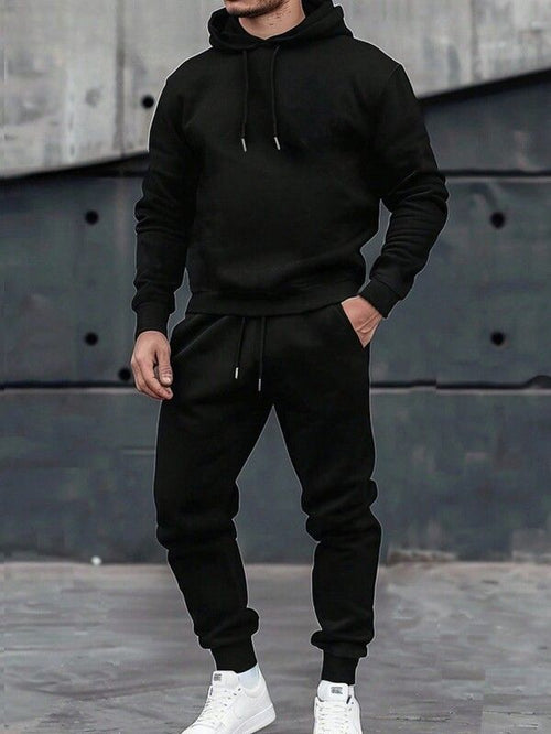 Conjunto Moletom Básico Com Calça Jogger Comfy