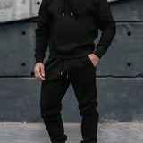 Conjunto Moletom Básico Com Calça Jogger Comfy