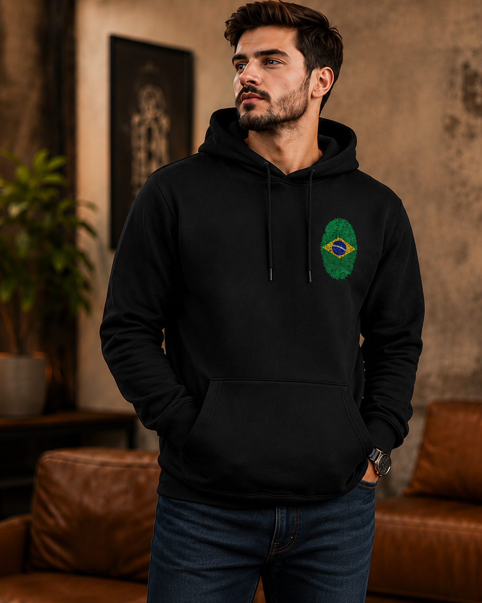 Moletom Oversized Brasil Minimalista Streetwear
