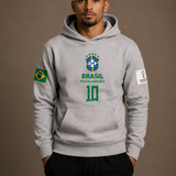 Moletom Canguru Neymar 10 Streetwear Masculino