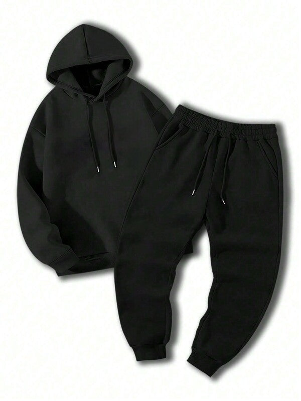 Conjunto Moletom Básico Com Calça Jogger Comfy