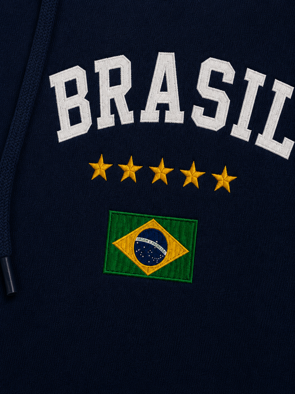 Moletom Canguru Brasil Varsity Streetwear Masculino