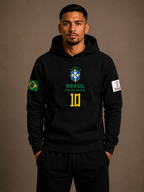 Moletom Canguru Neymar 10 Streetwear Masculino