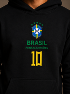 Moletom Canguru Neymar 10 Streetwear Masculino