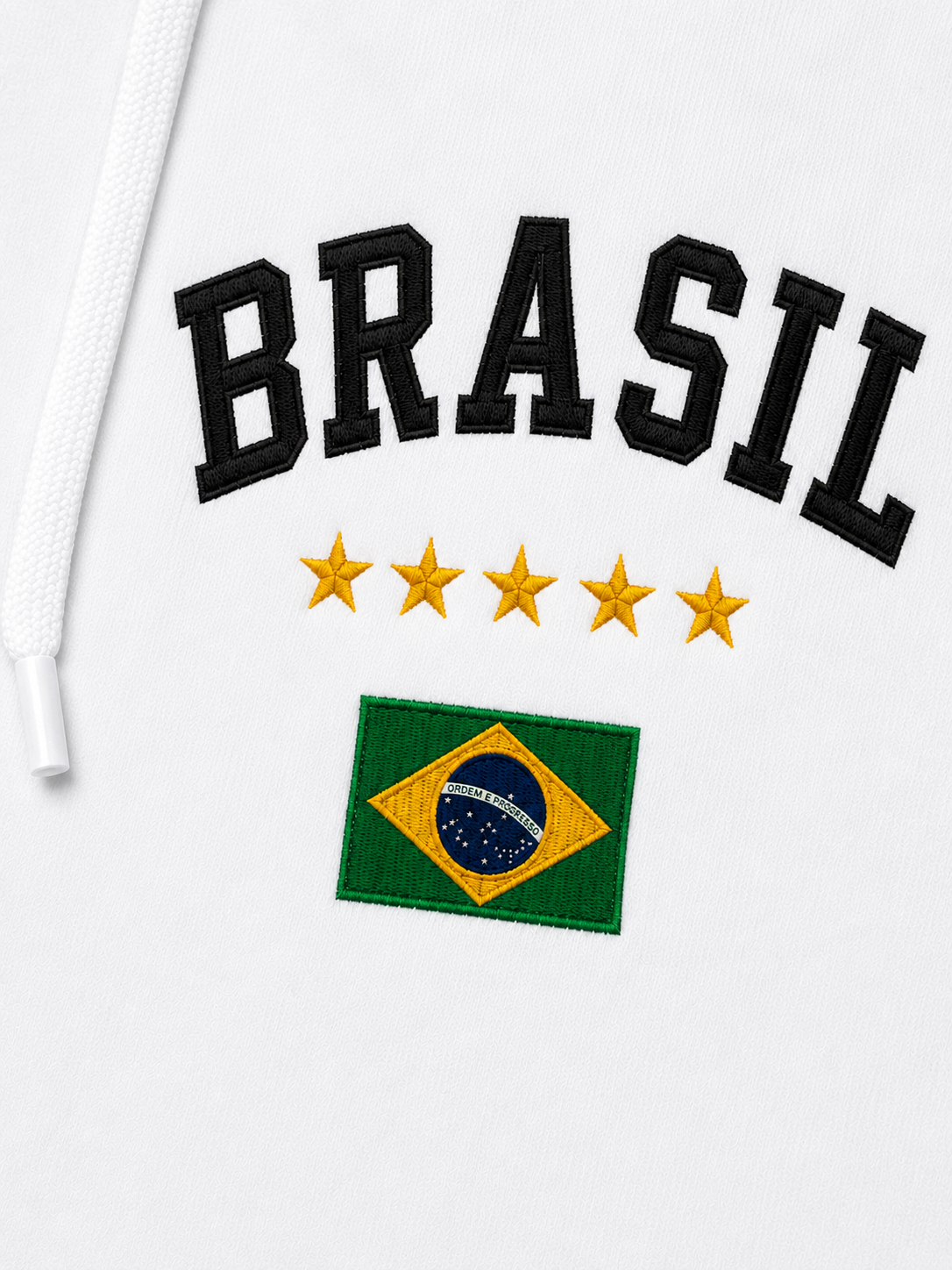 Moletom Canguru Brasil Varsity Streetwear Masculino