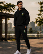 Conjunto Moletom Brasil Cristo Streetwear Masculino