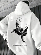 Moletom Revelation Angel Estilo Gothic Streetwear