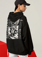 Moletom Legacy Angel Estilo Gothic Streetwear Oversized
