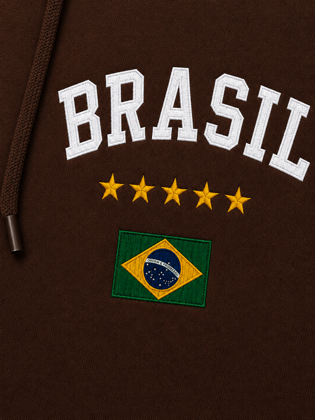 Moletom Canguru Brasil Varsity Streetwear Masculino