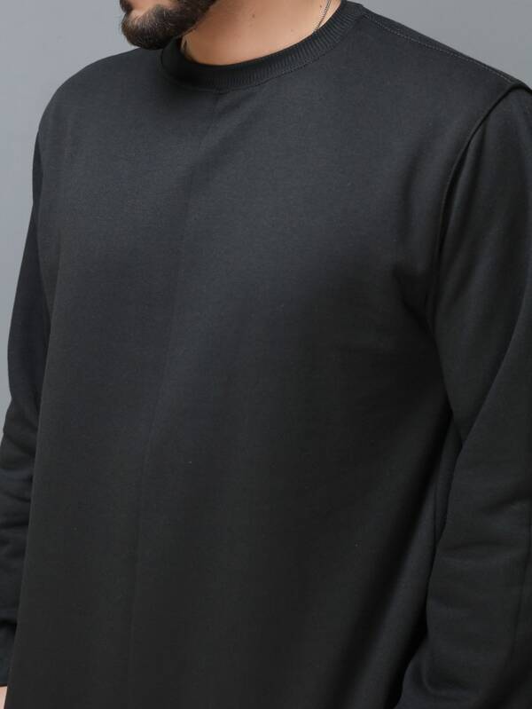 Moletom Masculino Gola Careca Minimalista Casual Urbano