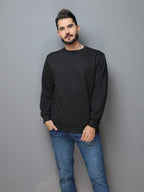 Moletom Masculino Gola Careca Minimalista Casual Urbano