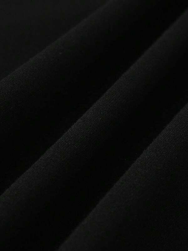 Moletom Oversized Com Capuz Estilo Urbano Minimalista