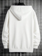 Moletom Oversized Com Capuz Estilo Casual Minimalista