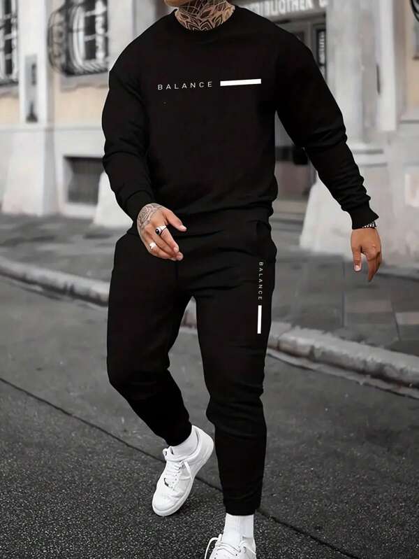 Conjunto Moletom Oversized Com Calça Jogger Urbana