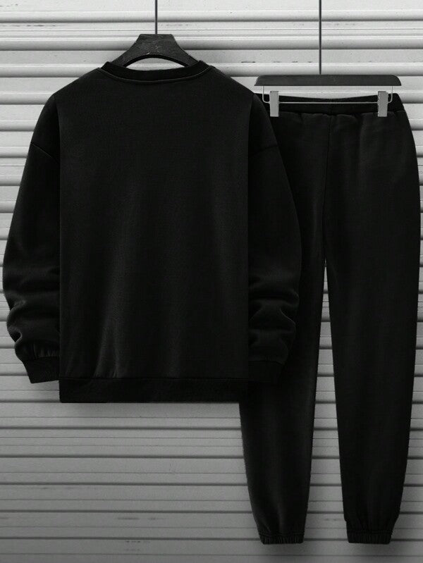 Conjunto Moletom Oversized Com Calça Jogger Urbana