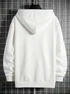 Moletom Oversized Com Capuz Estilo Urbano Minimalista