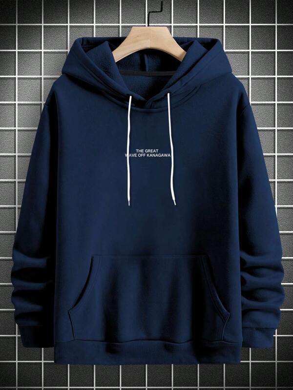 Moletom Oversized Great Wave Kanagawa Estilo Streetwear