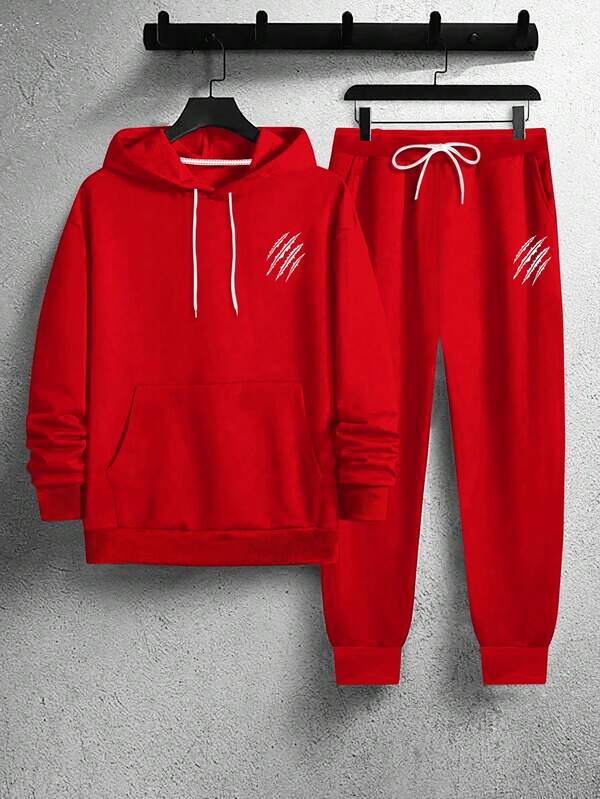 Conjunto Moletom Hoodie Com Bolso Canguru Urbano