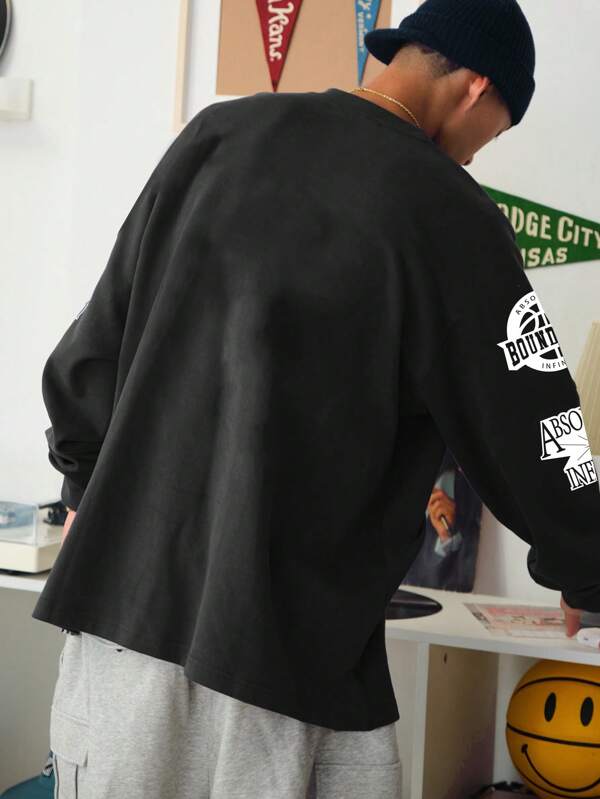 Moletom Boundless Victory Estilo College Streetwear Casual