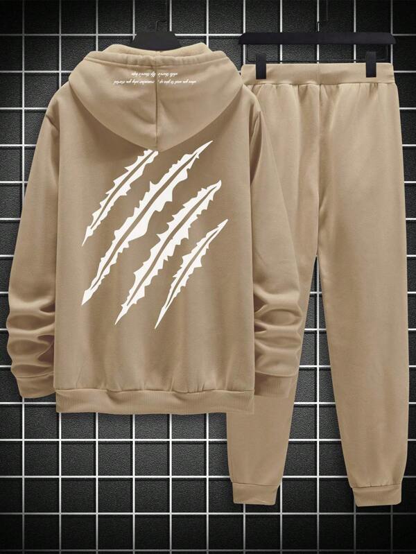 Conjunto Moletom Hoodie Com Bolso Canguru Urbano