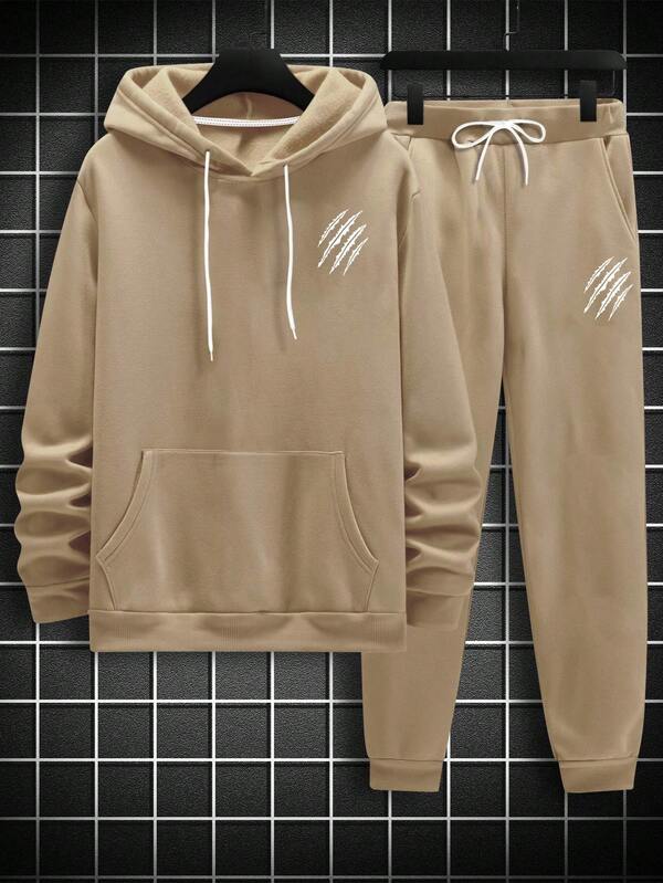 Conjunto Moletom Hoodie Com Bolso Canguru Urbano