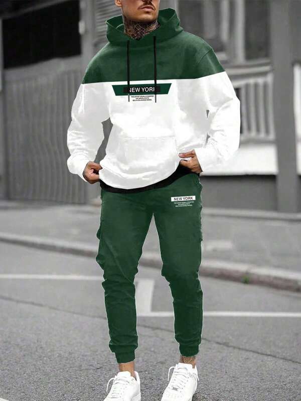 Conjunto Moletom Hoodie Estilo Streetwear Urbano