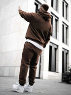 Conjunto Moletom Hoodie Com Calça Jogger Comfy