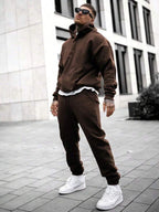 Conjunto Moletom Hoodie Com Calça Jogger Comfy