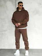 Conjunto Moletom Hoodie Com Calça Jogger Comfy