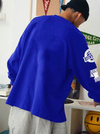 Moletom Boundless Victory Estilo College Streetwear Casual