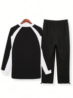 Conjunto Moletom Raglan Com Calça Jogger Esportiva