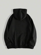 Moletom Dark Tribal Com Zíper Estilo Gothic Streetwear