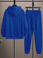 Conjunto Moletom Com Capuz E Punho Ribana