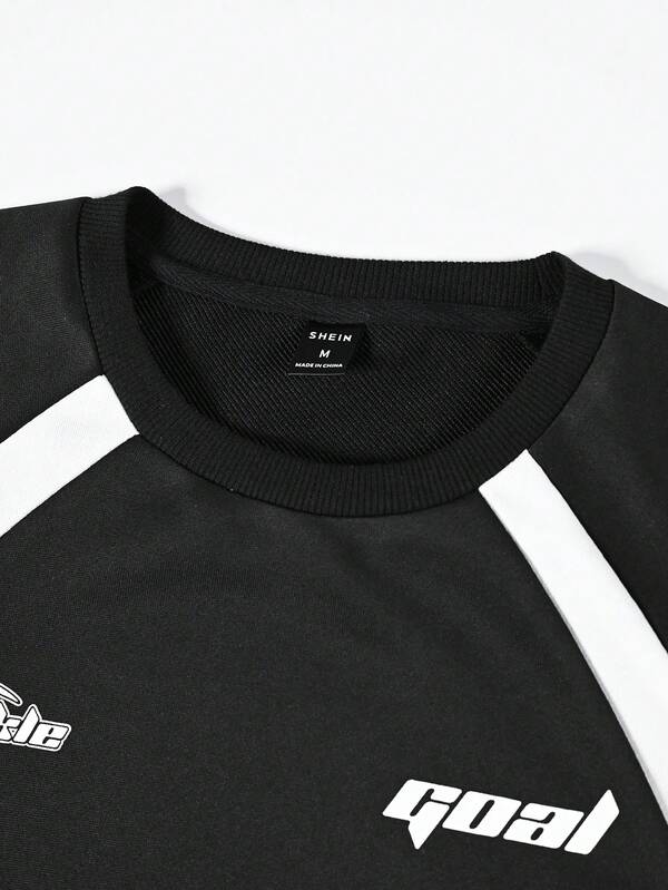 Moletom Masculino Oversized Com Recortes Streetwear Esportivo