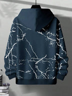 Moletom Estampado Com Capuz Estilo Streetwear Casual