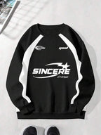 Moletom Masculino Oversized Com Recortes Streetwear Esportivo