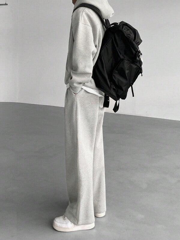 Conjunto Moletom Hoodie Oversized Comfy Minimalista
