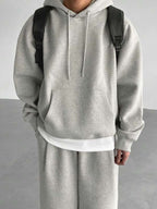 Conjunto Moletom Hoodie Oversized Comfy Minimalista