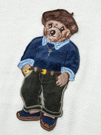 Suéter Masculino Oversized Com Bordado Casual Streetwear