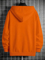 Moletom Oversized Com Capuz Estilo Urbano Minimalista