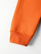 Moletom Oversized Com Capuz Estilo Urbano Minimalista