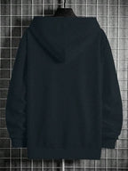 Moletom Oversized Com Capuz Estilo Casual Minimalista