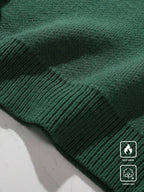 Suéter Masculino Oversized Com Bordado Casual Streetwear