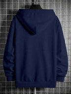 Moletom Oversized Com Capuz Estilo Urbano Minimalista