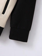 Conjunto Moletom Canelado Com Jaqueta Zíper Casual