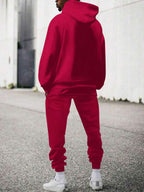 Conjunto Moletom Com Zíper E Calça Jogger Casual