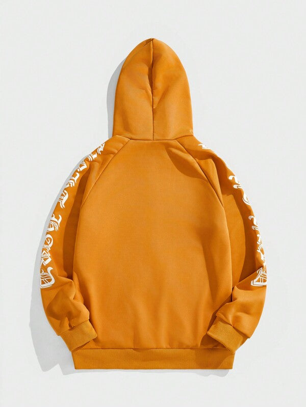 Moletom Oversized Com Zíper Estilo Streetwear Urbano