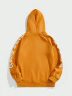 Moletom Oversized Com Zíper Estilo Streetwear Urbano