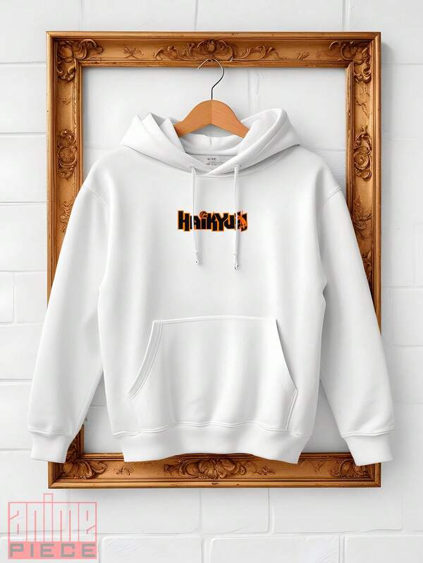 Moletom Oversized Haikyuu Hinata Com Capuz Streetwear