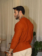 Suéter Masculino Tricot Texturizado Casual Moderno